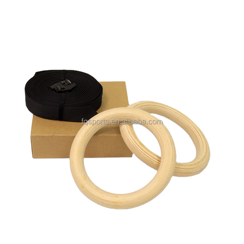Outdoor Fitness Equipment Gym  - đánh giá và giá Gymnastic Ring Wood