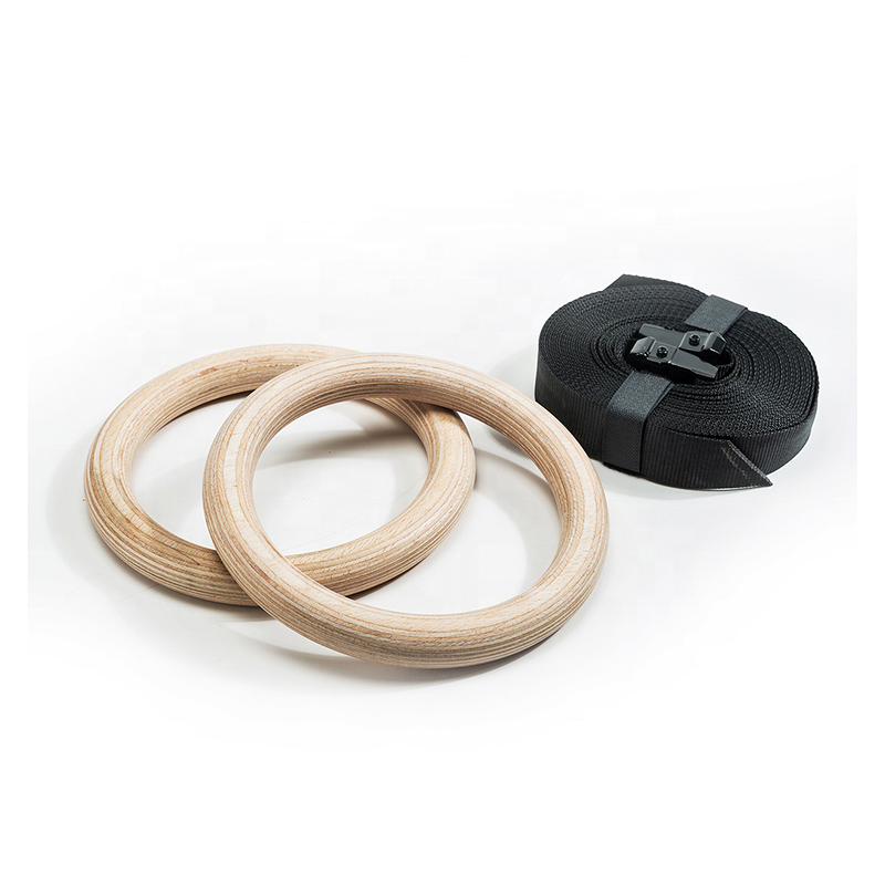 Outdoor Fitness Equipment Gym  - đánh giá và giá Gymnastic Ring Wood
