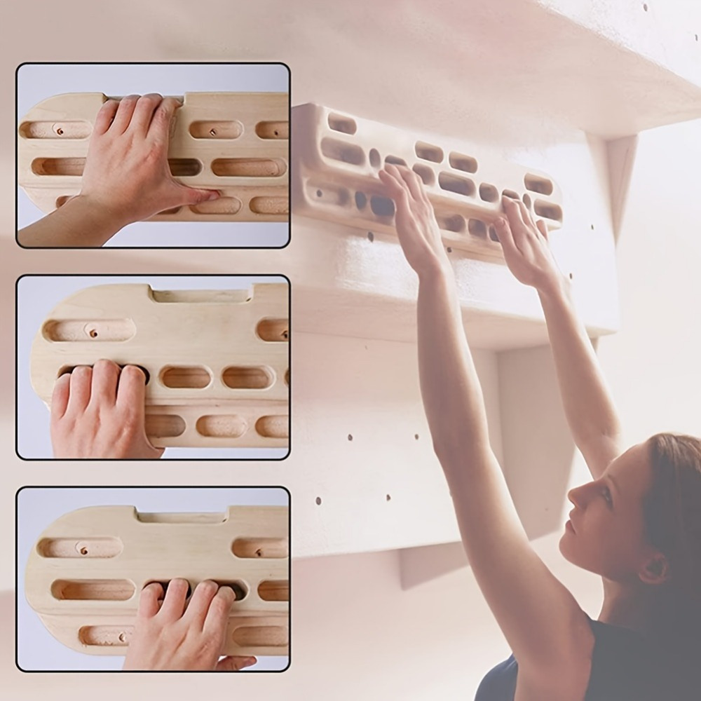 New Wooden Climbing Wall Set—H - đánh giá và giá Gymnastic Ring Wood