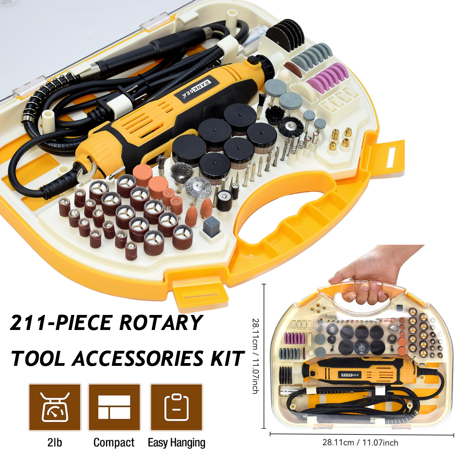 Rotary Tool Kit, Equipped With - đánh giá và giá Crossfit Machine
