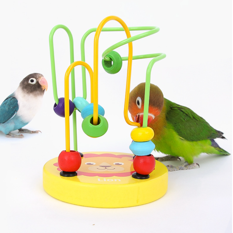 Bird Training Toy Supplies Lov - đánh giá và giá Gymnastic Ring Wood