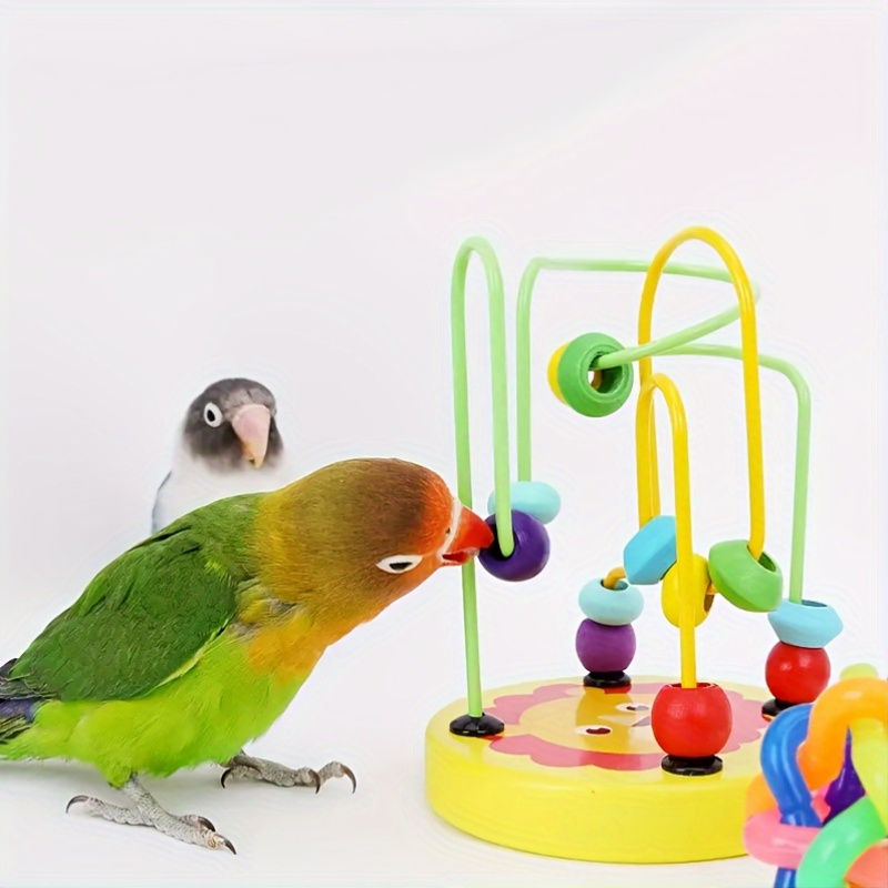 Bird Training Toy Supplies Lov - đánh giá và giá Gymnastic Ring Wood