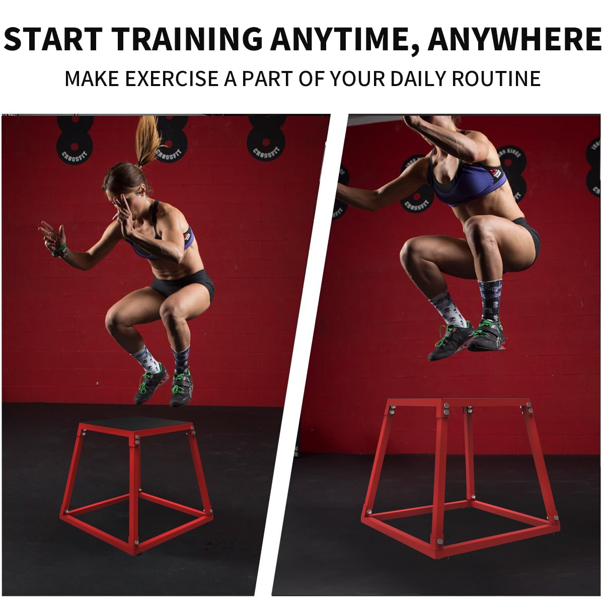 Metal Plyometric Jumping Box,  - đánh giá và giá Box Jump Plyo