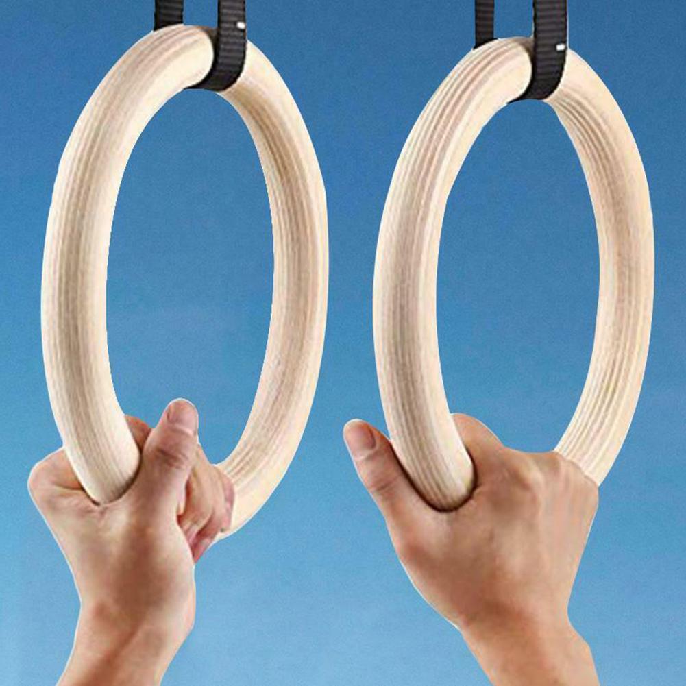 Wooden Gymnastic Rings 28/32mm - đánh giá và giá Gymnastic Ring Wood