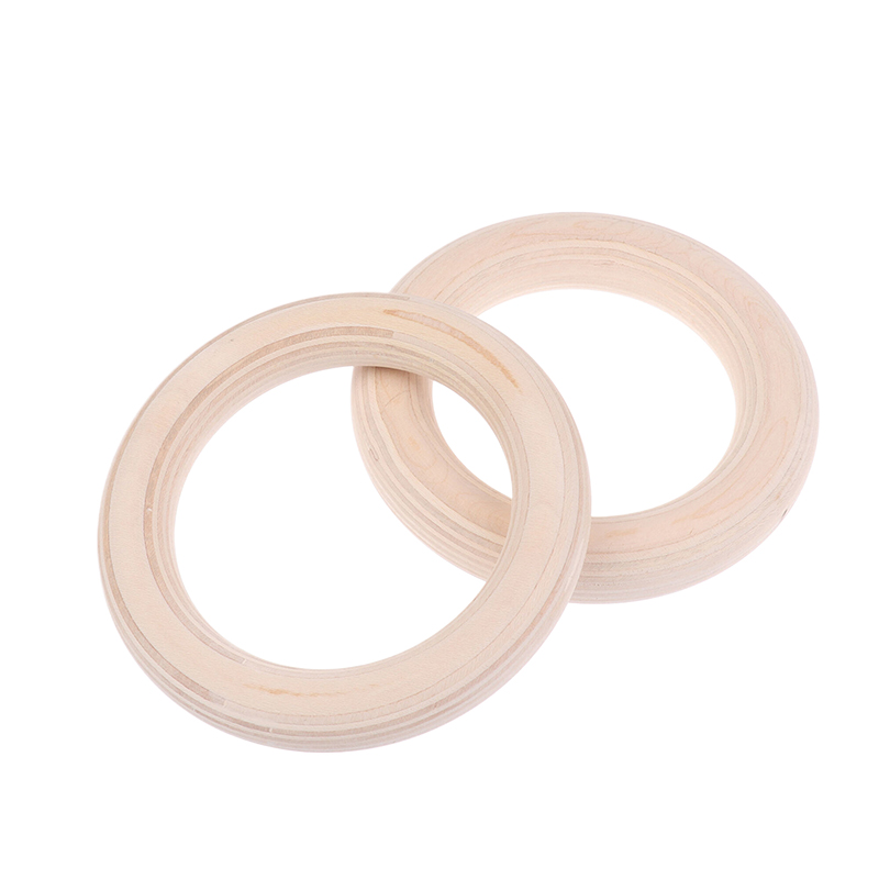 HUA 2Pcs/Pairs Wooden Ring Por - đánh giá và giá Gymnastic Ring Wood