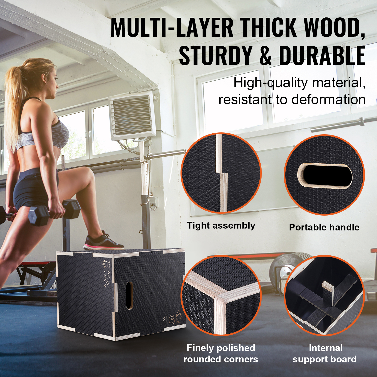 VEVOR 3 In 1 Plyometric Jump B - đánh giá và giá Box Jump Plyo