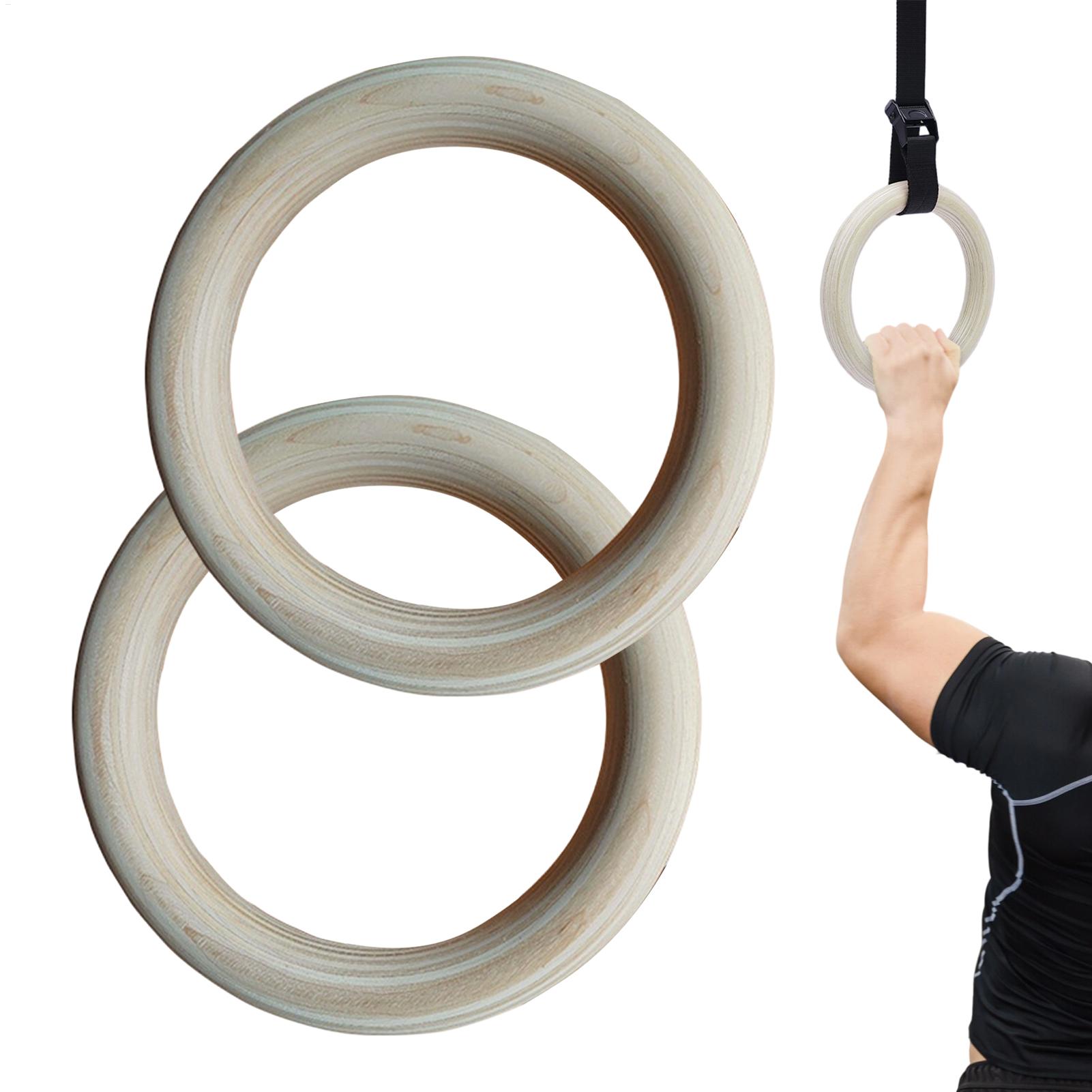 Gymnastic Rings 2pcs/set Adjus - đánh giá và giá Gymnastic Ring Wood
